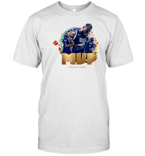 Lebron James Mvp Of The Paris 2024 T-Shirt