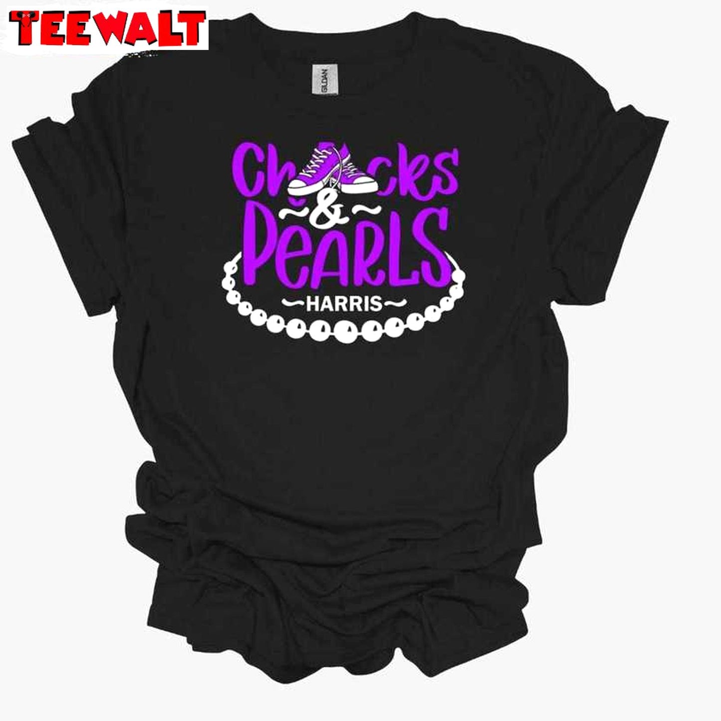 Chucks And Pearls Shirt, Classic Unisex T Shirt Hoodie