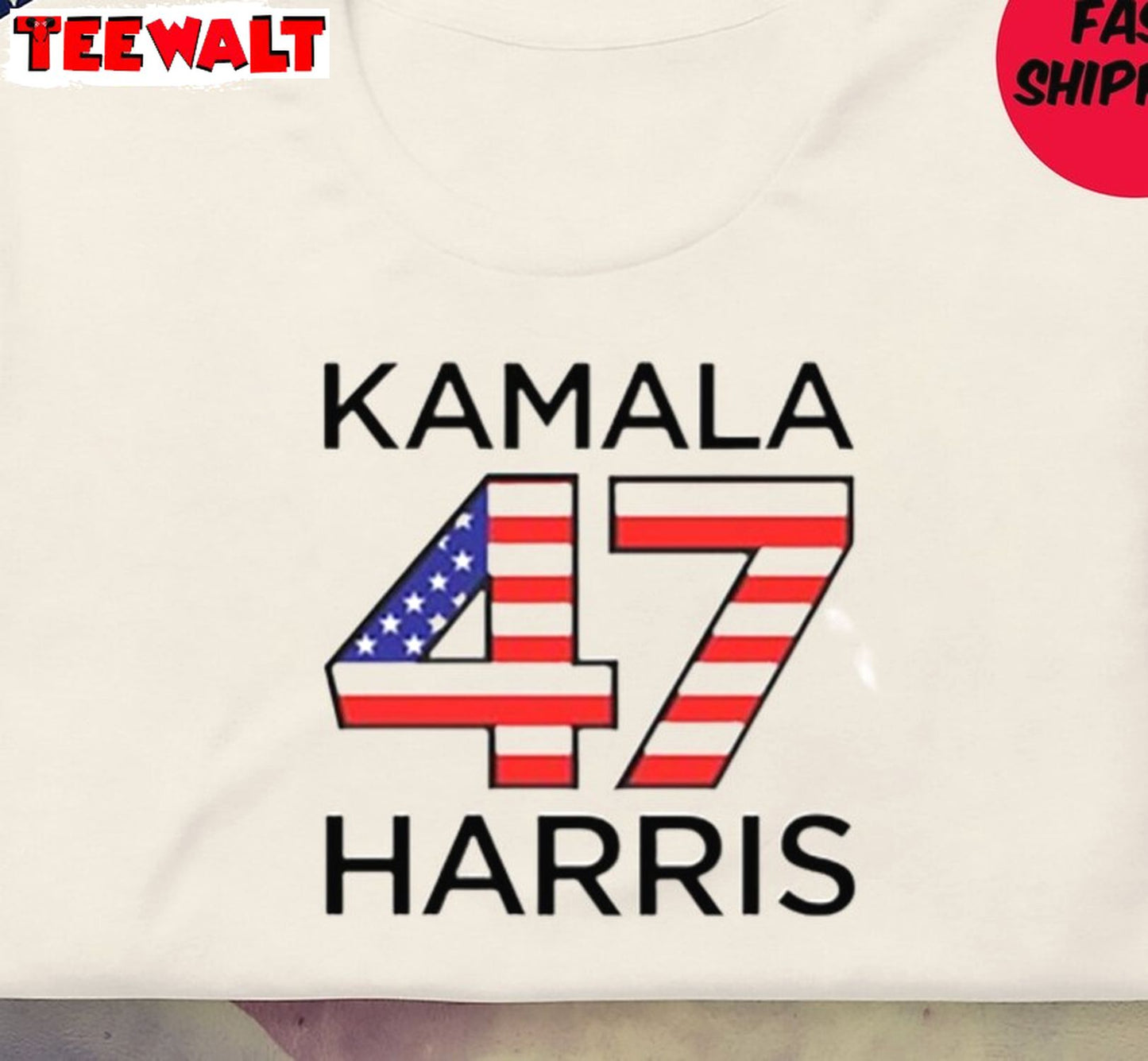 Madam President 47 Kamala Harris Shirt, 2024 Unisex T Shirt Short Sleeve