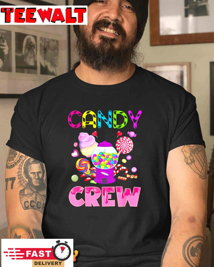 Candy Crew Costume Sweetie Candy Squad For Men Women Kids T-Shirt