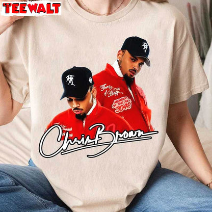 Trendy Chris Brown Shirt, Awesome Short Sleeve Long Sleeve Gift For Fan