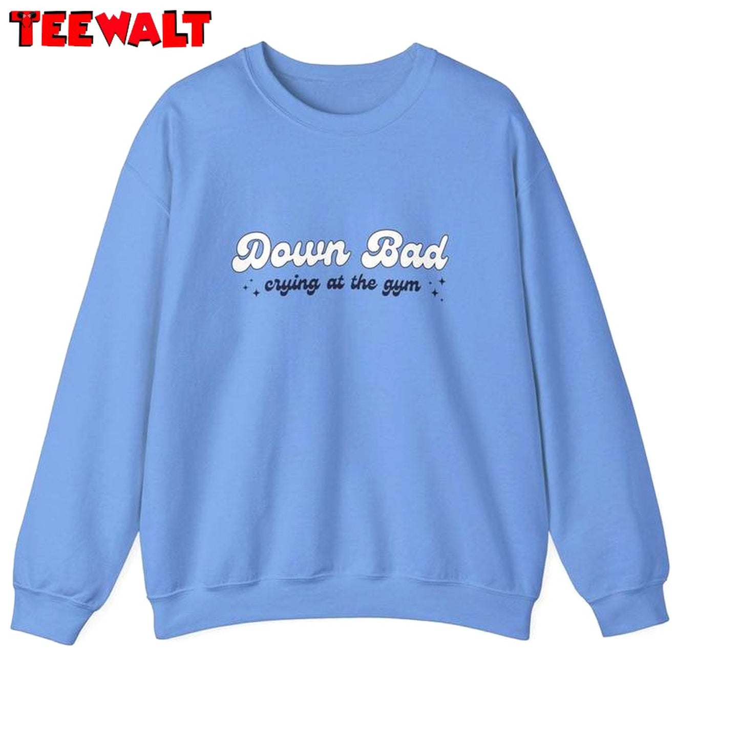 Down Bad Crying At The Gym Shirt, Swiftie The Tortured Poet S Department Unisex T Shirt Long Sleeve