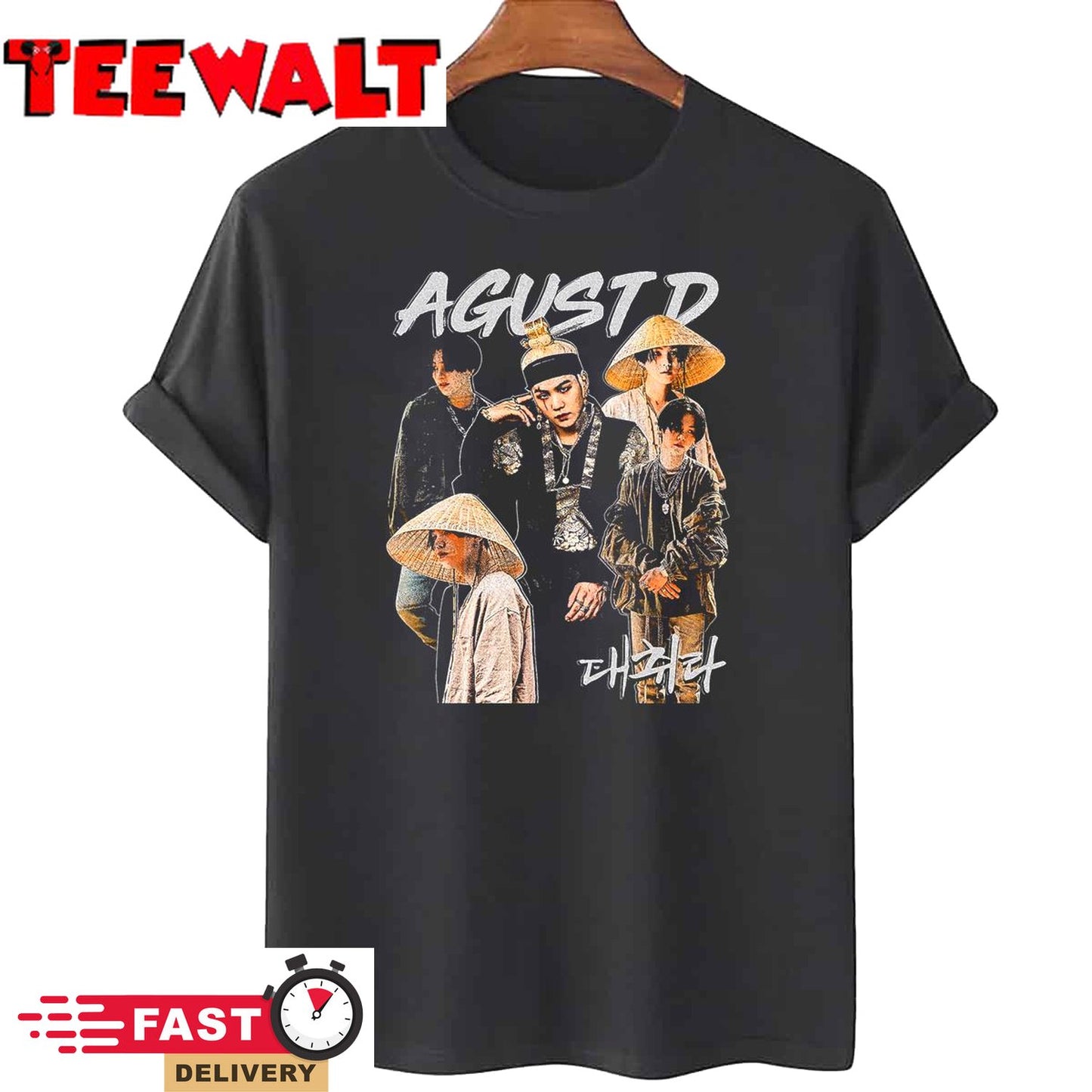 Vintage Agust D BTS Daechwita Graphic Unisex T-shirt