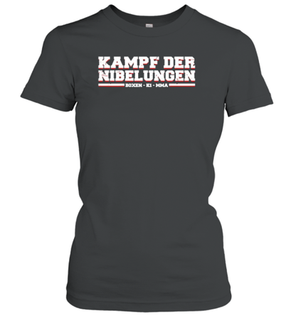 Nick Schwiderski Wearing Kampf Der Nibelungen T-Shirt