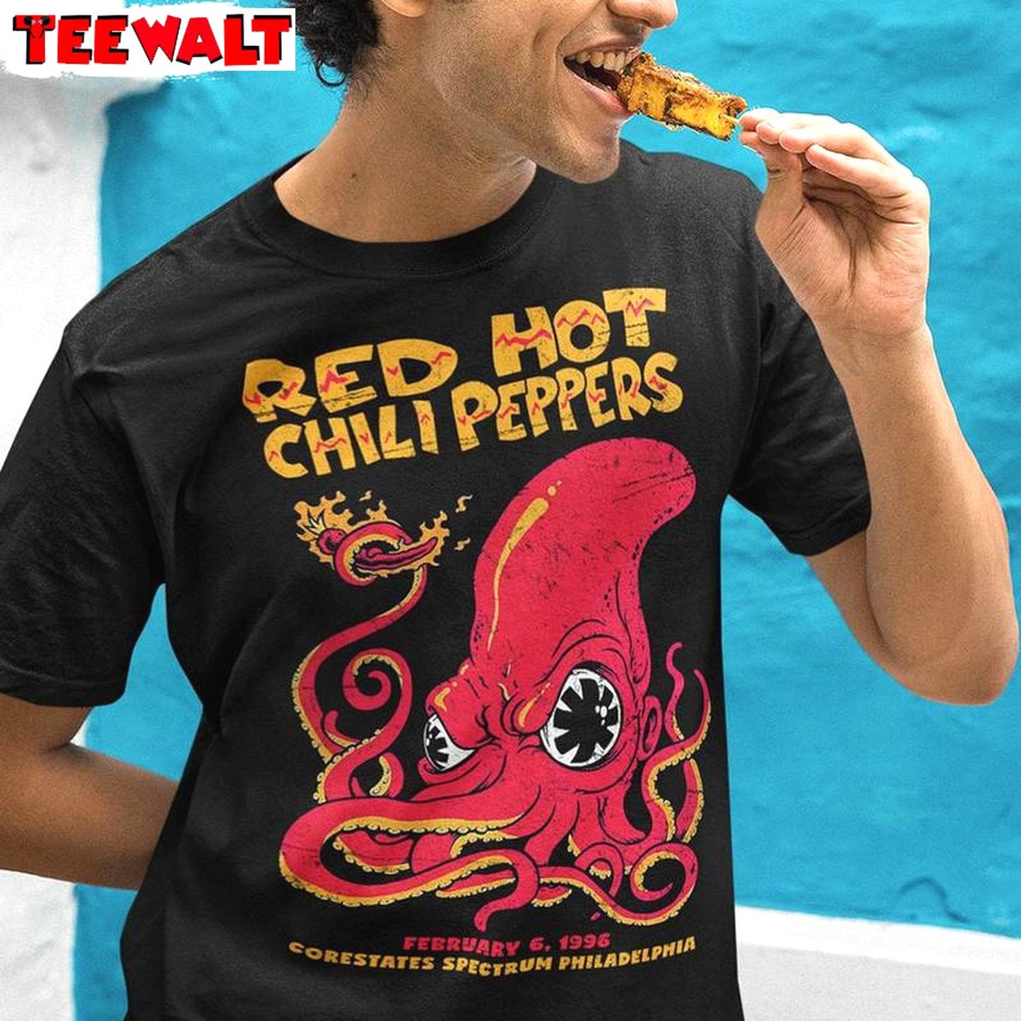 Makes A Great Unisex Hoodie, Cool Design Red Hot Silly Peppers Shirt