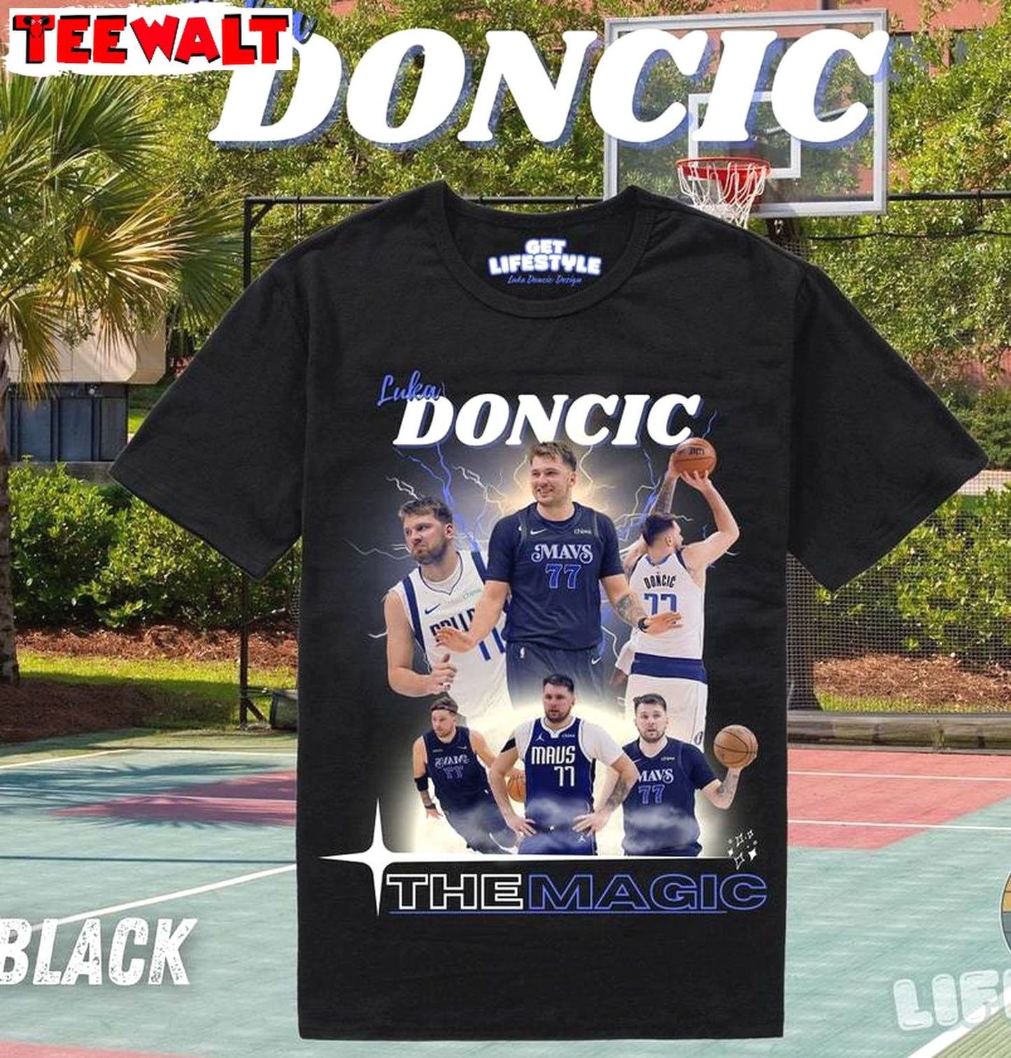 Comfort Luka Doncic Shirt, Must Have Crewneck Long Sleeve For Basketball Lover