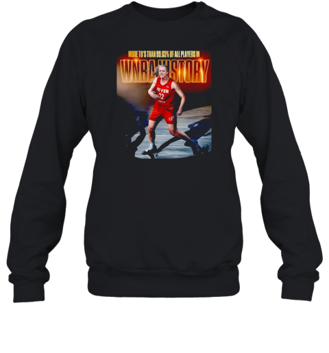 Caitlin Clark First Rookie To Earn Player Month Honors WNBA History 2024 T-Shirt