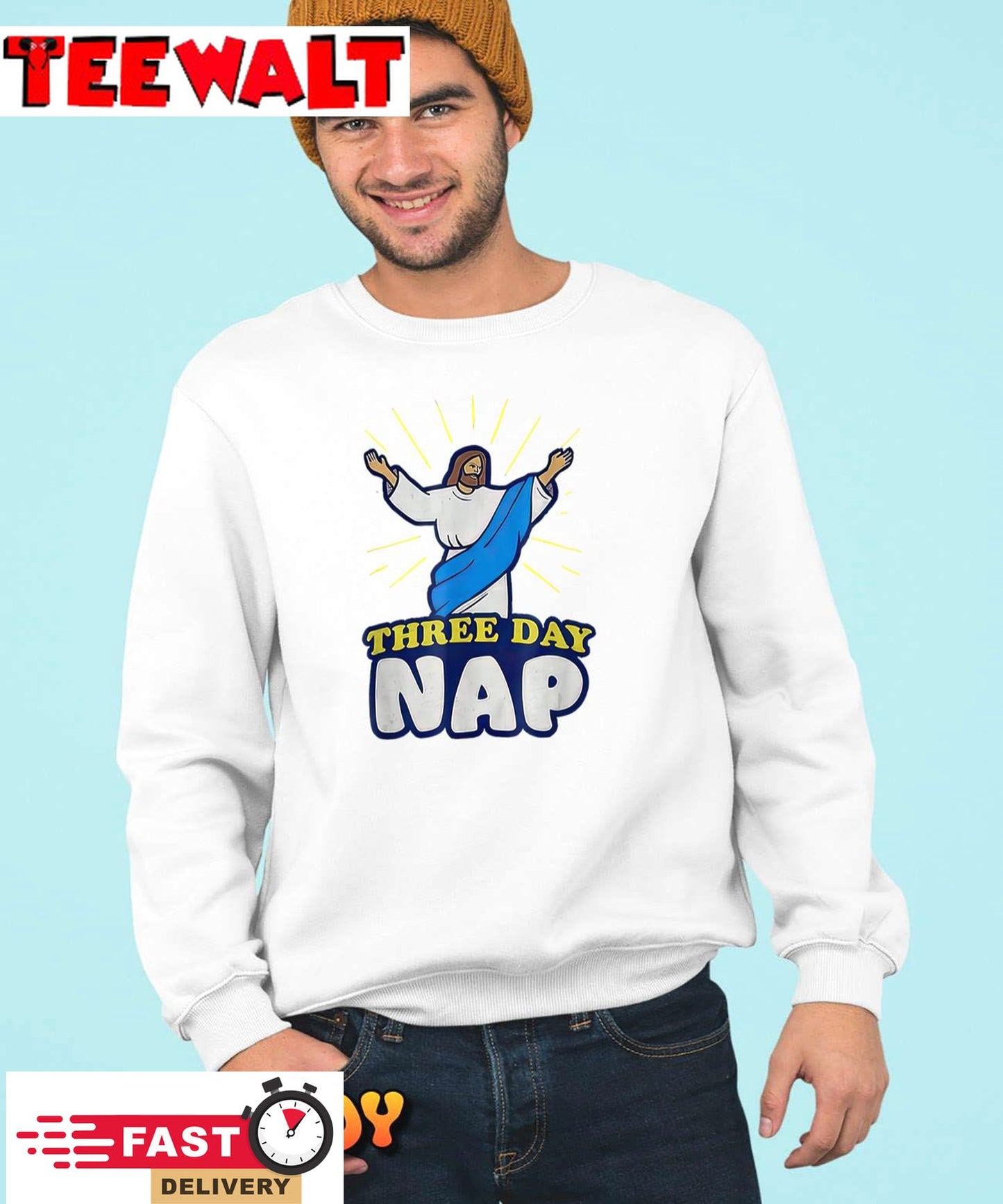 Three Day Nap Jesus T-Shirt