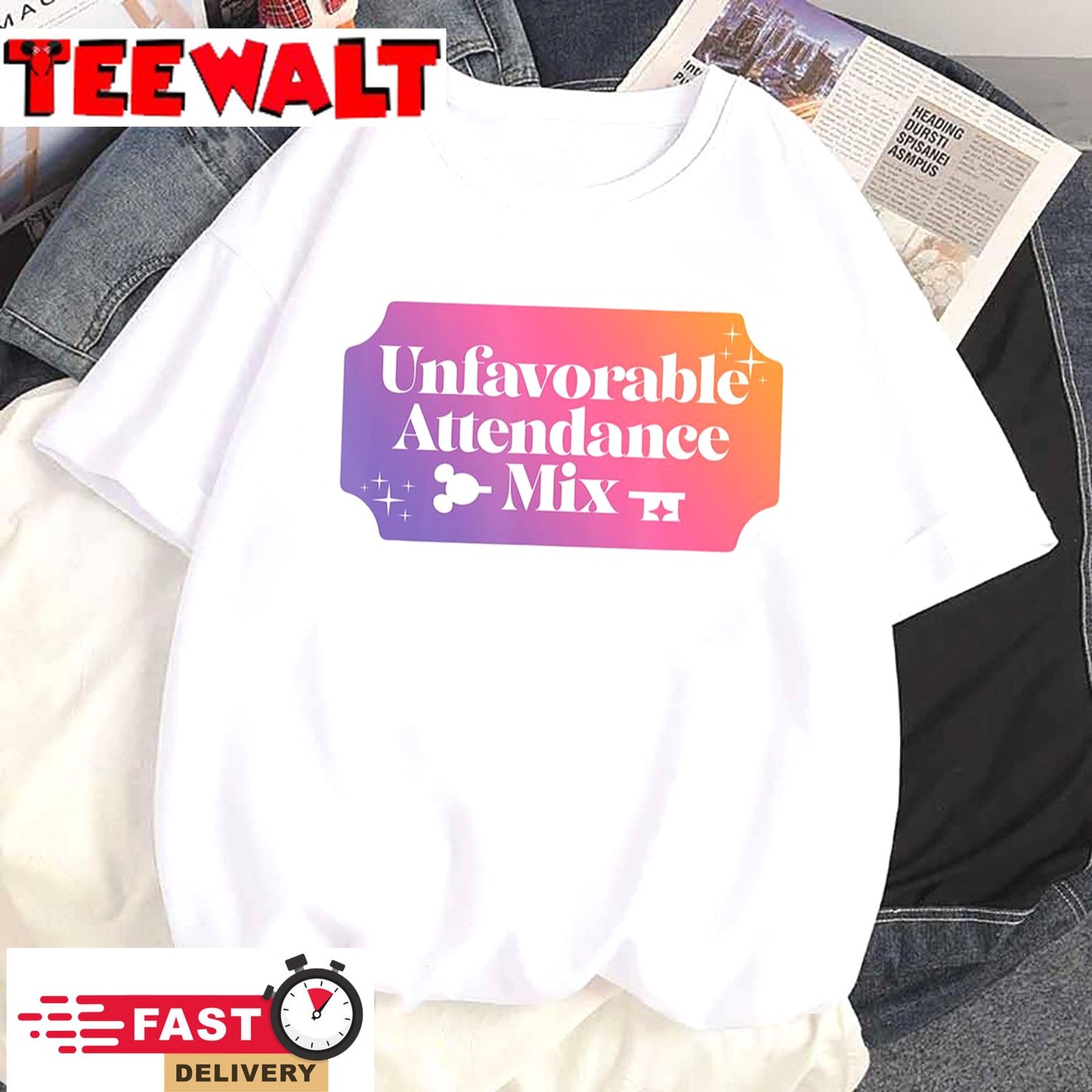 Unfavorable Attendance Mix T-Shirt