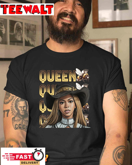 Queen B Cowboy 3 T-Shirt