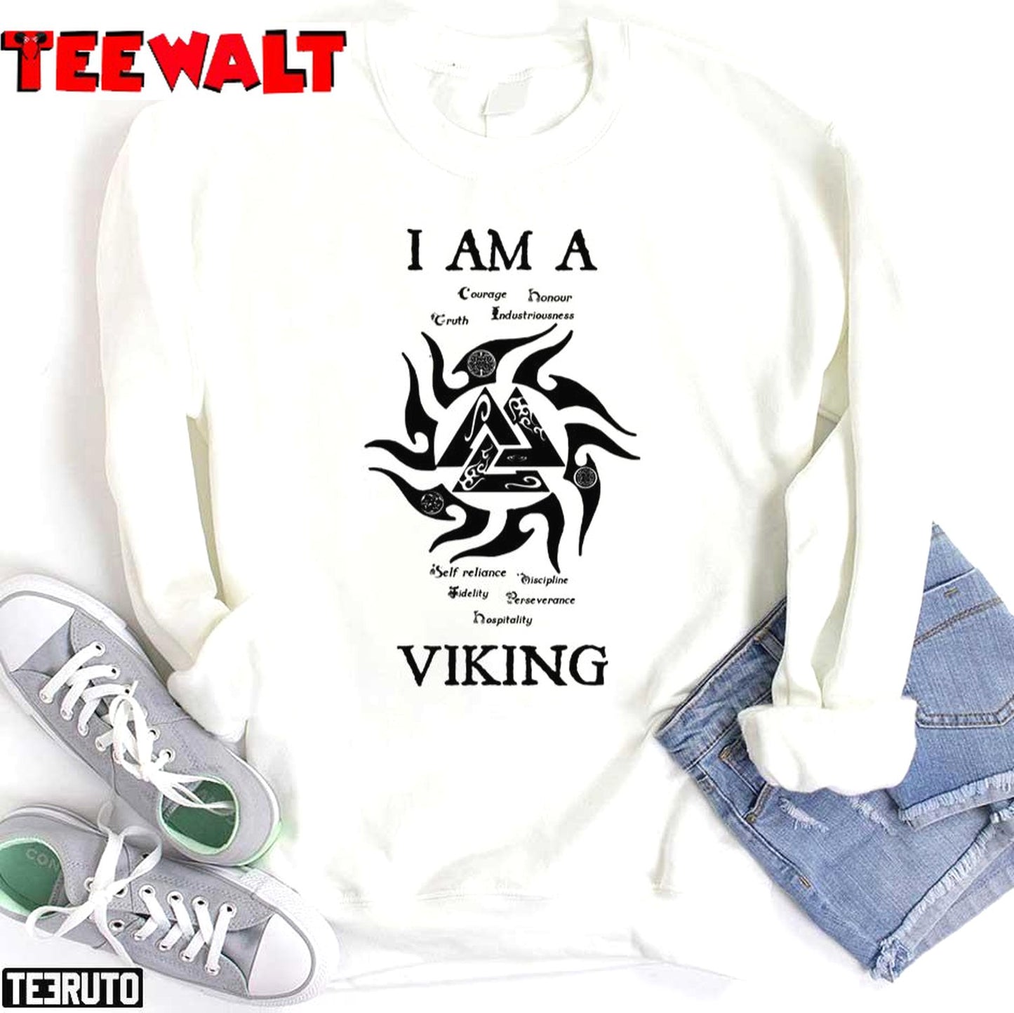 I Am A Viking Valknut Unisex T-Shirt