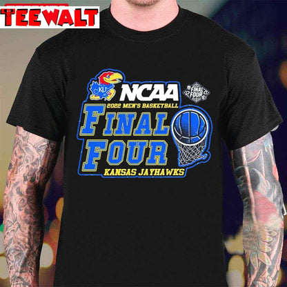 Kansas Jayhawks Final Four March Madness 2022 NCAA Unisex T-Shirt