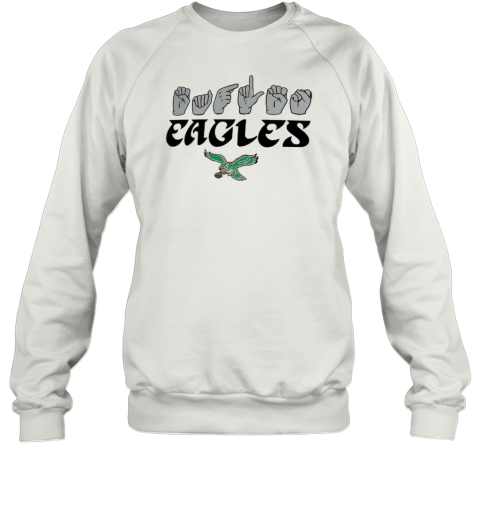 Philadelphia Eagles Sign Language Hands T-Shirt