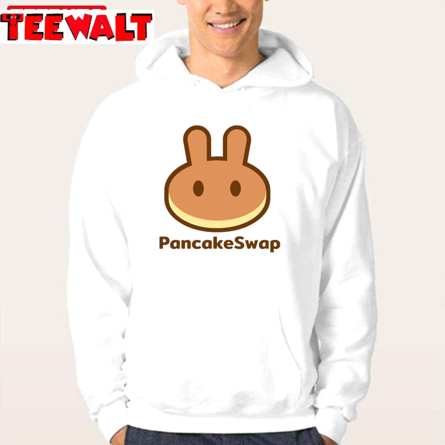 Logo Bunny Pancakeswap Cryptocurrency Unisex T-Shirt