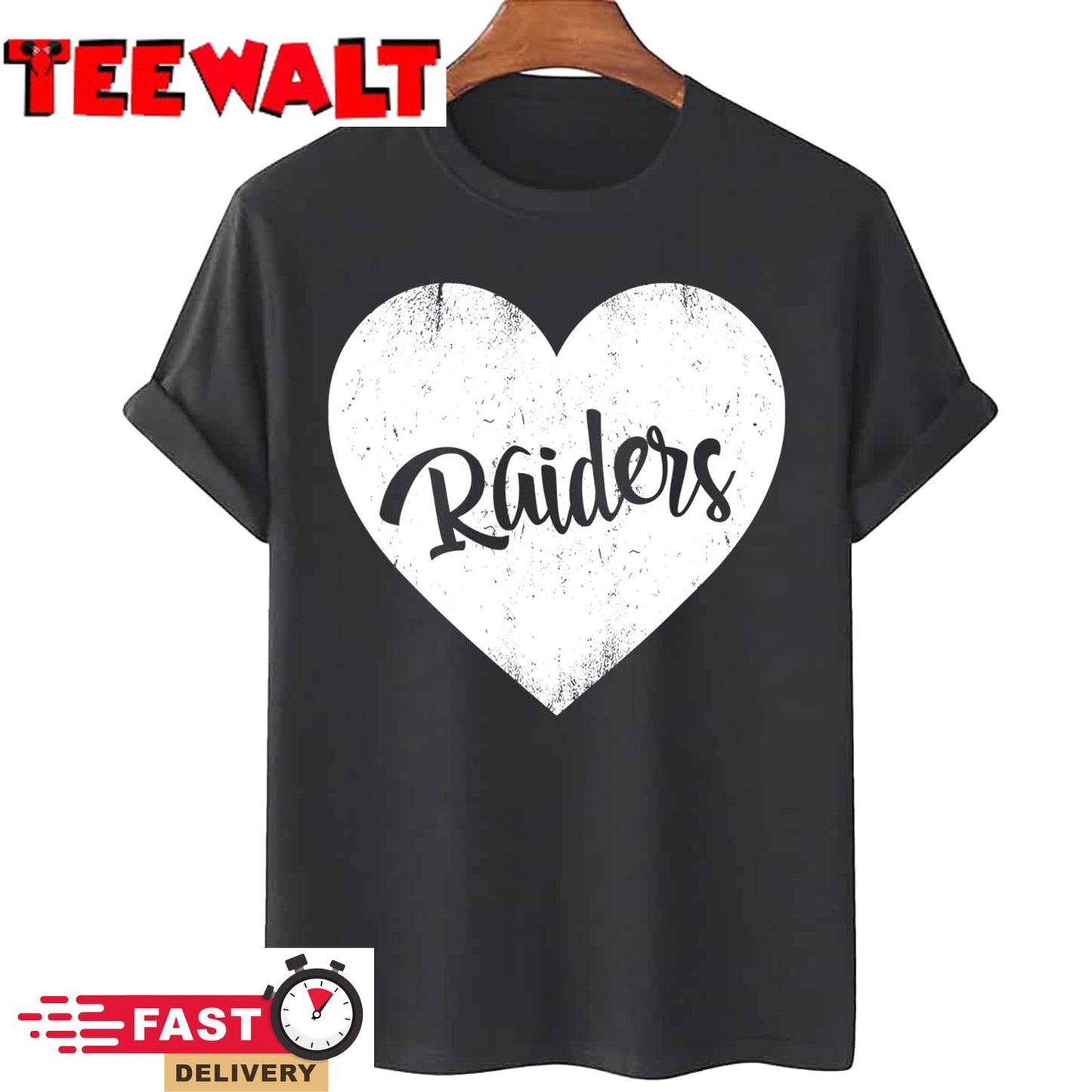 Raiders School Sports Fan Team Spirit Mascot Gifts T-Shirt