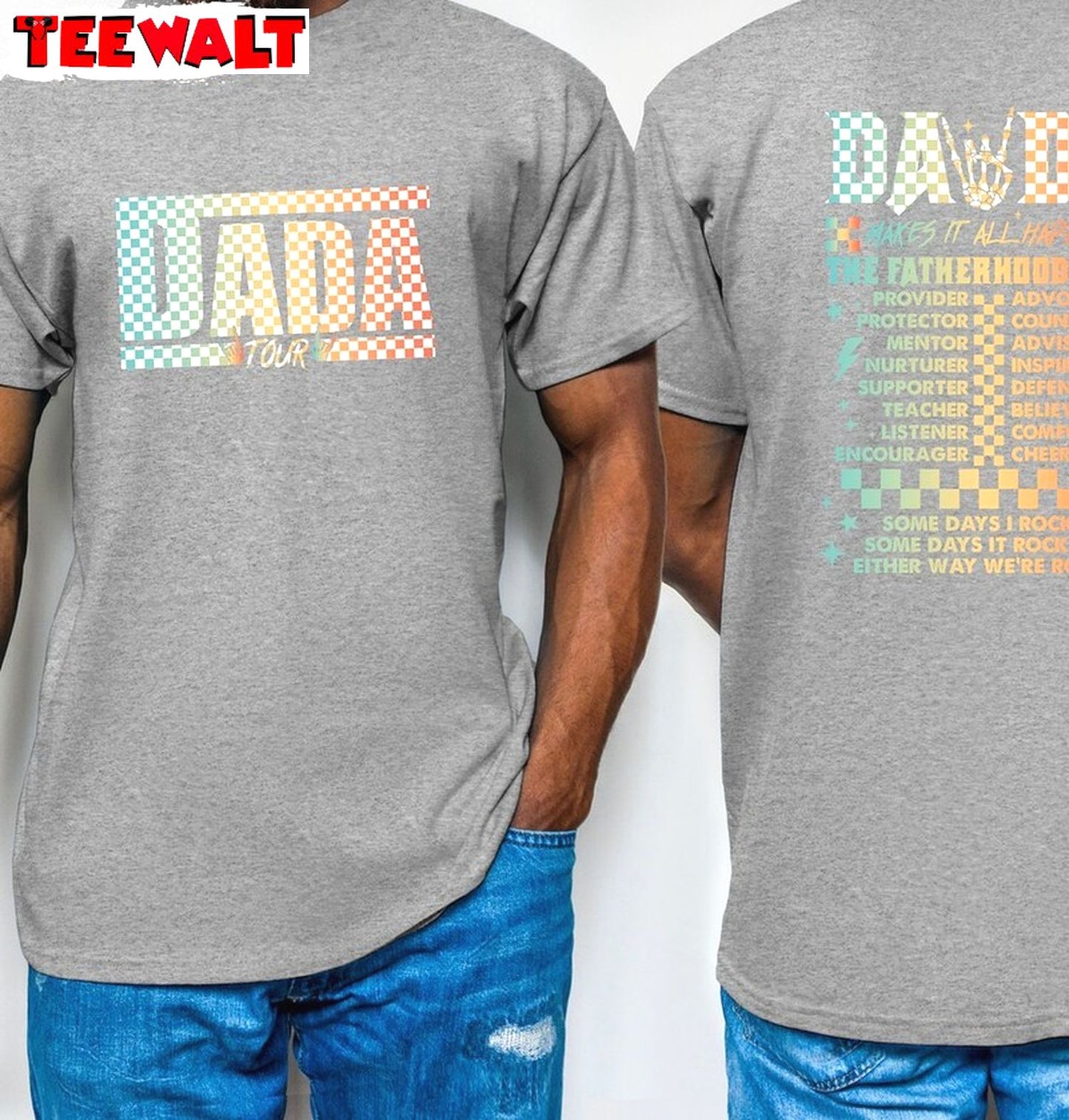 Creative Dada Tour T Shirt, Awesome Fatherhood Tour Shirt Unisex Hoodie