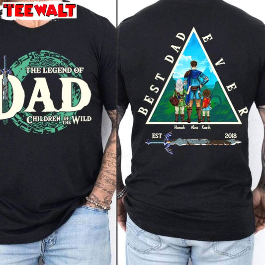 New Rare Fathers Day Sweatshirt , Limited The Legend Of Dad Children Of The Wild Shirt