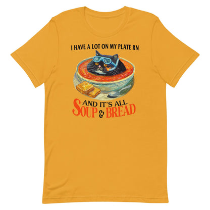 Soup And Bread T-Shirt For Comfort & Style Unisex Design