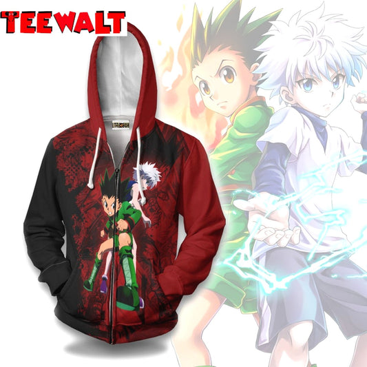 Gon x Killua Hoodie Hunter x Hunter Anime Casual Cosplay Costume