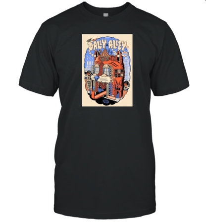 Dally In The Alley Show At Cass Corridor On Sep 7 2024 T-Shirt