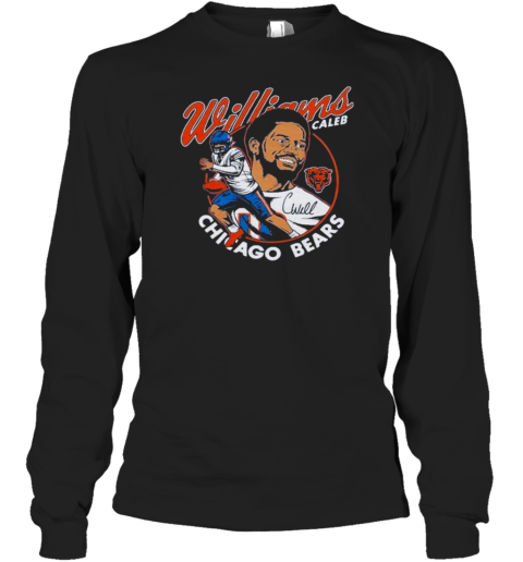 Caleb Williams Chicago Bears Signature T-Shirt