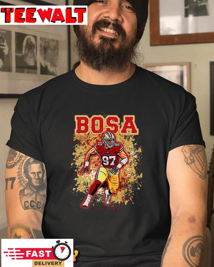 Top San Francisco 49ers Gold Rush 97 Nick Bosa Unisex Hoodie