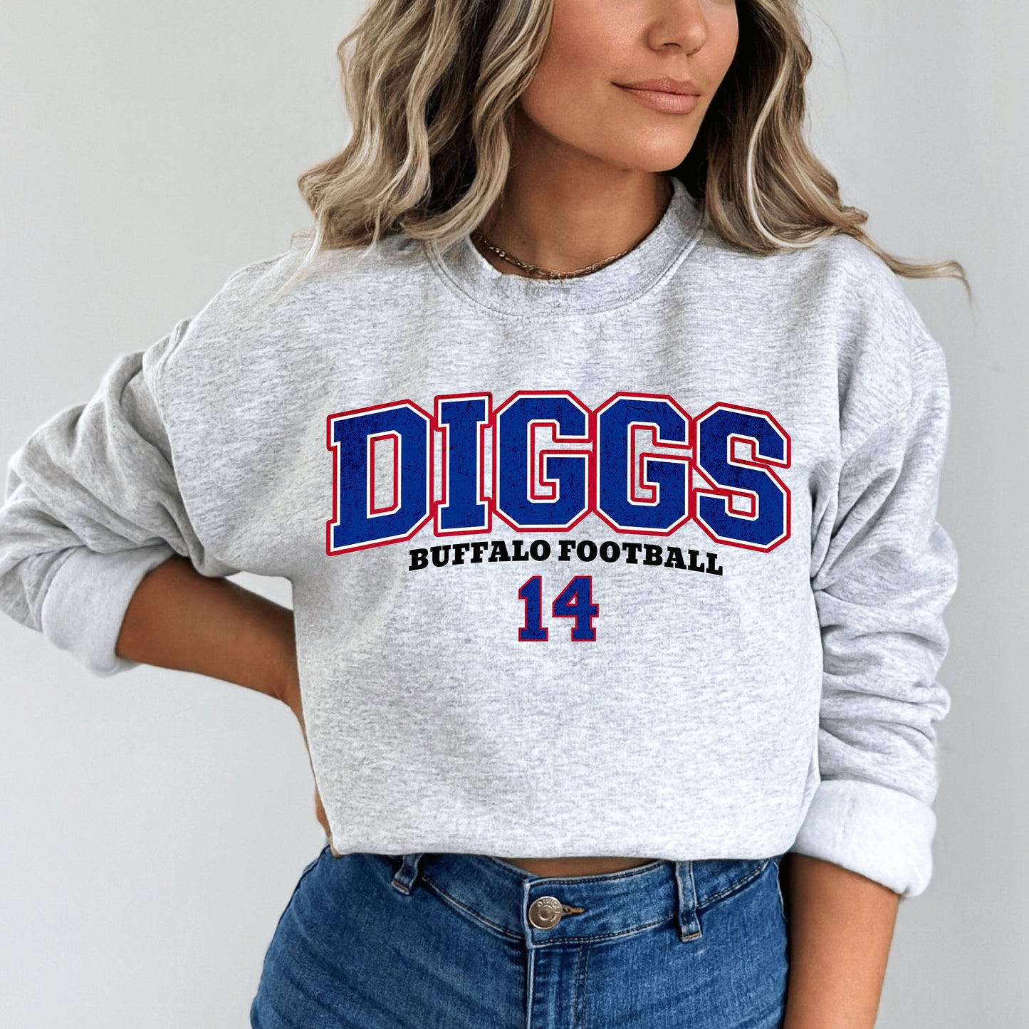 Stefon Diggs Buffalo Football Crewneck Sweatshirt Shirt