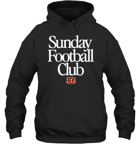 Discover the hottest Cincinnati Bengals Sunday Football Club T-Shirt