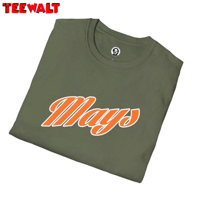 Cool Design Willie Mays Shirt, San Francisco Giants Mlb Short Sleeve Crewneck