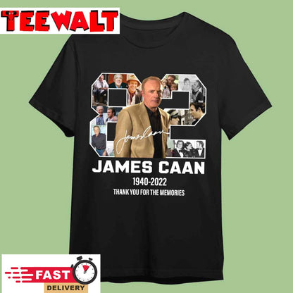 James Caan Actor 82Th Anniversary Signature Thank You T Shirt