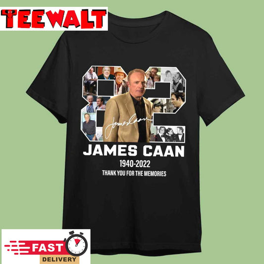 James Caan Actor 82Th Anniversary Signature Thank You T Shirt