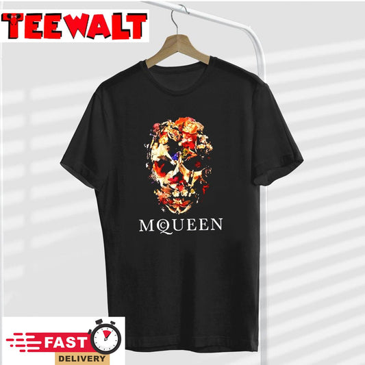 Skull Flower McQueen Unisex T-Shirt