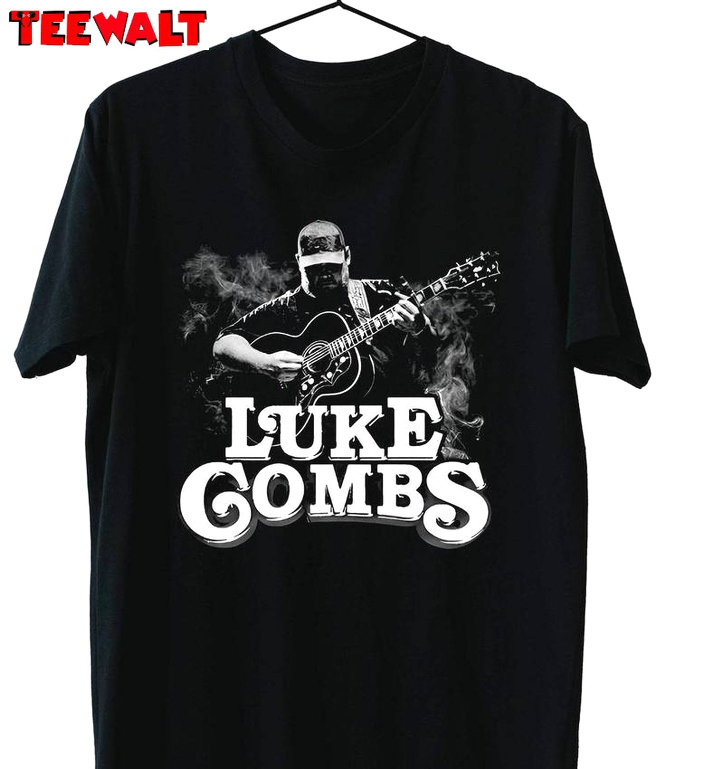 Retro Luke Combs World Tour Shirt, New Rare Western Short Sleeve Crewneck