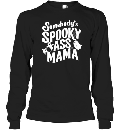 Fun Halloween Ghosts  Spooky Mom Art T-Shirt