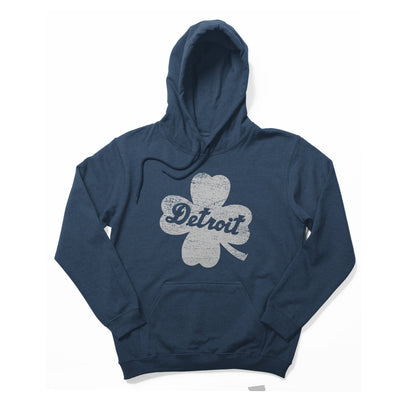 Detroit Clover Vintage Pullover Hoodie