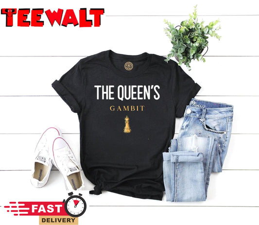 The Queen's Gambit Opening Chess Lovers Design Tee Shirt T-Shirt