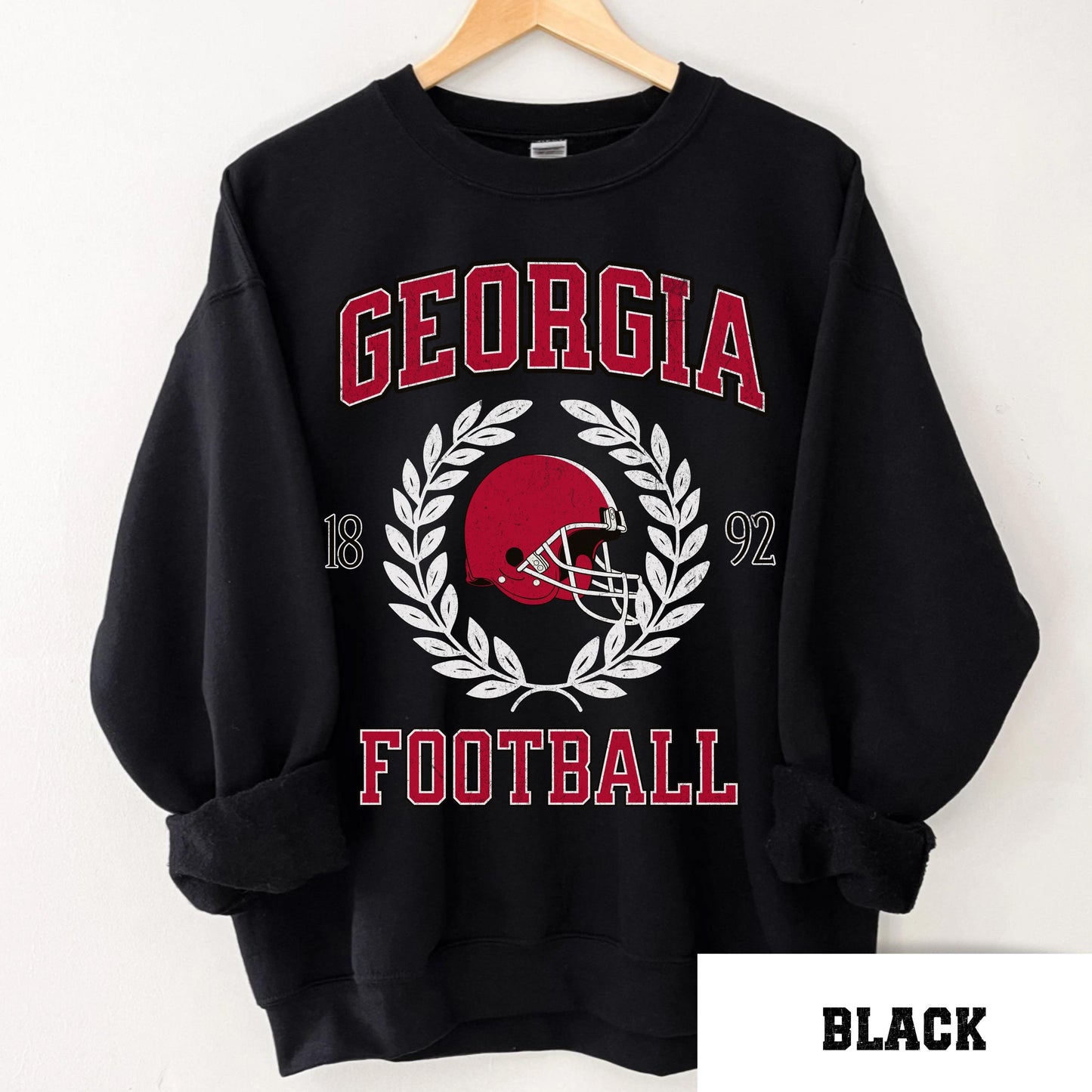 Georgia Football Sweatshirt College Game Day Shirt Varsity Georgia Coquette