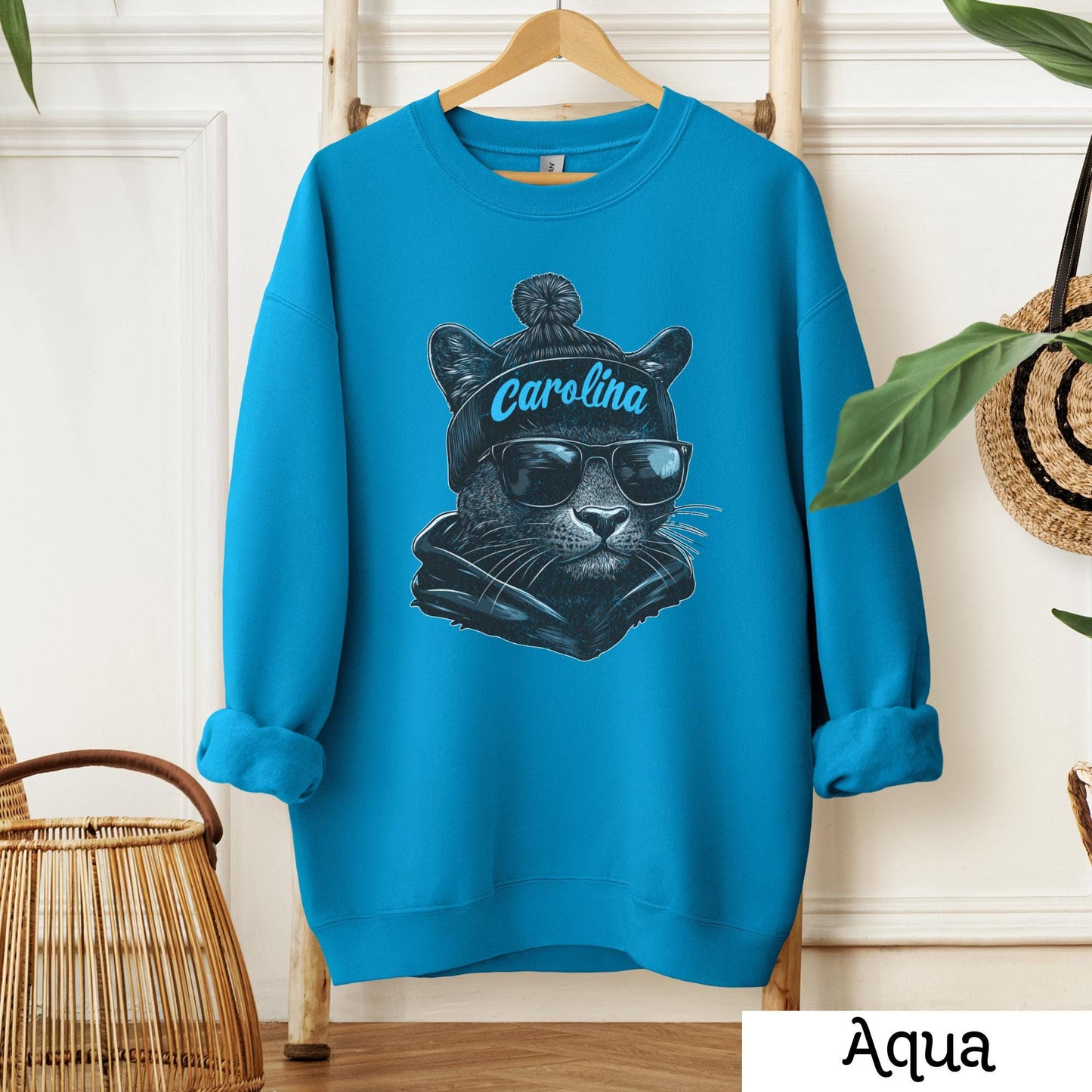 Carolina Football Crewneck Sweatshirt Vintage Game Day Gift