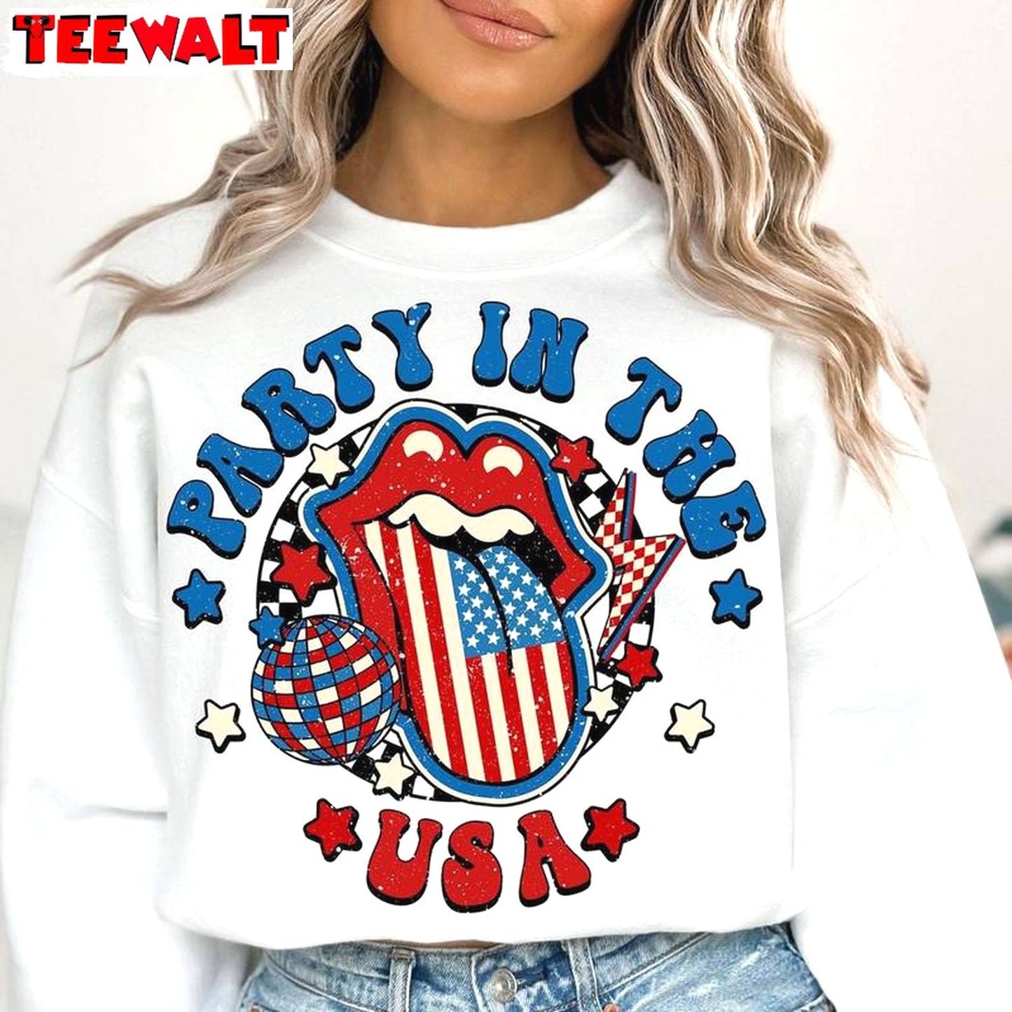 Awesome Fourth Of July Unisex Hoodie, Cool Design Party In The Usa