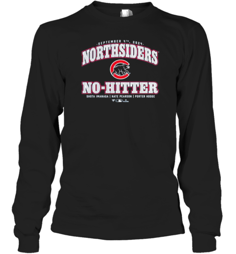 Northsiders Chicago Cubs No Hitter September 4Th, 2024 T-Shirt