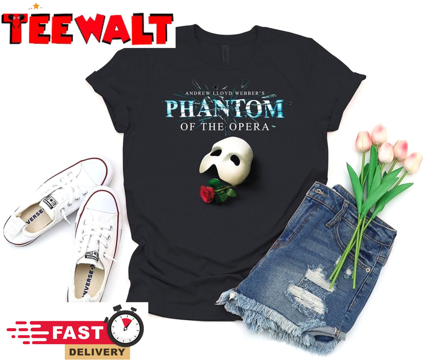 Phantom Broadway A New Musical Unisex T-Shirt