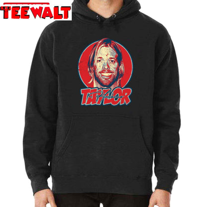 Foo Fighter Drummer Taylor Hawkins Smile Pop Retro Unisex Sweatshirt