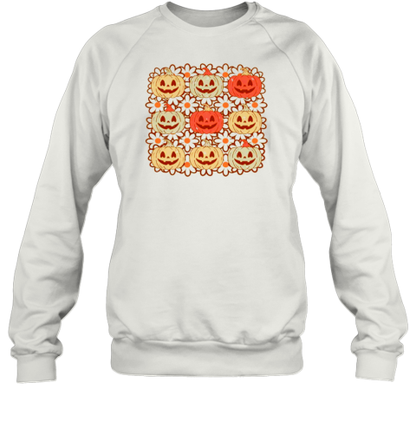 Daisy Pumpkin Teacher T-Shirt