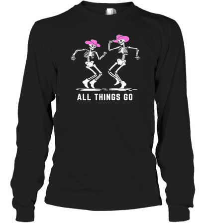 All things go skeleton cowboy T-Shirt