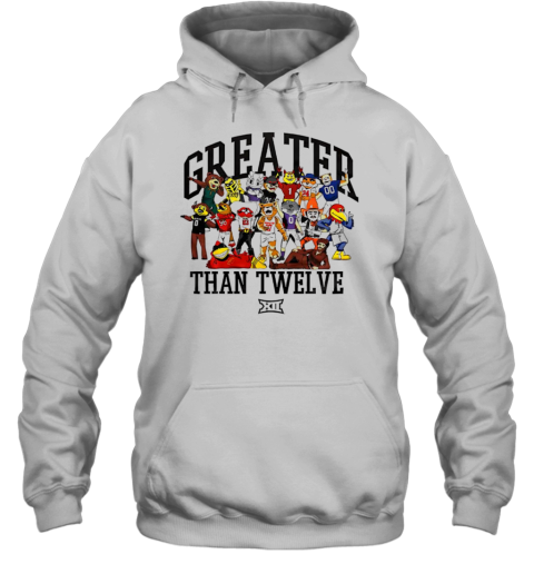 Big 12 Greated Than Twelve Mascot Family T-Shirt