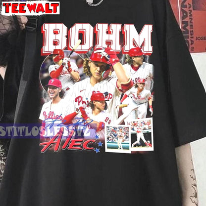 Alec Bohm Cool Design Shirt, New Rare Philadelphia Baseball Crewneck