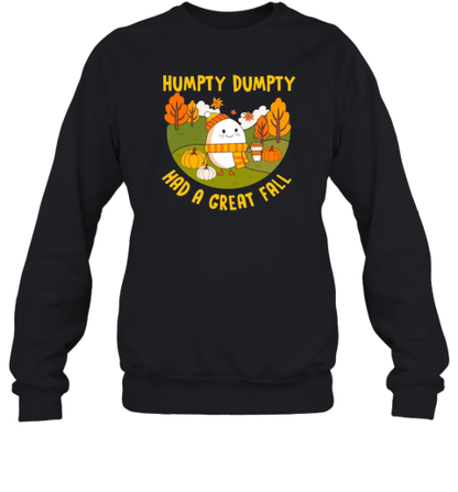 Humpty Dumpty Had A Great Fall Autumn Teacher T-Shirt