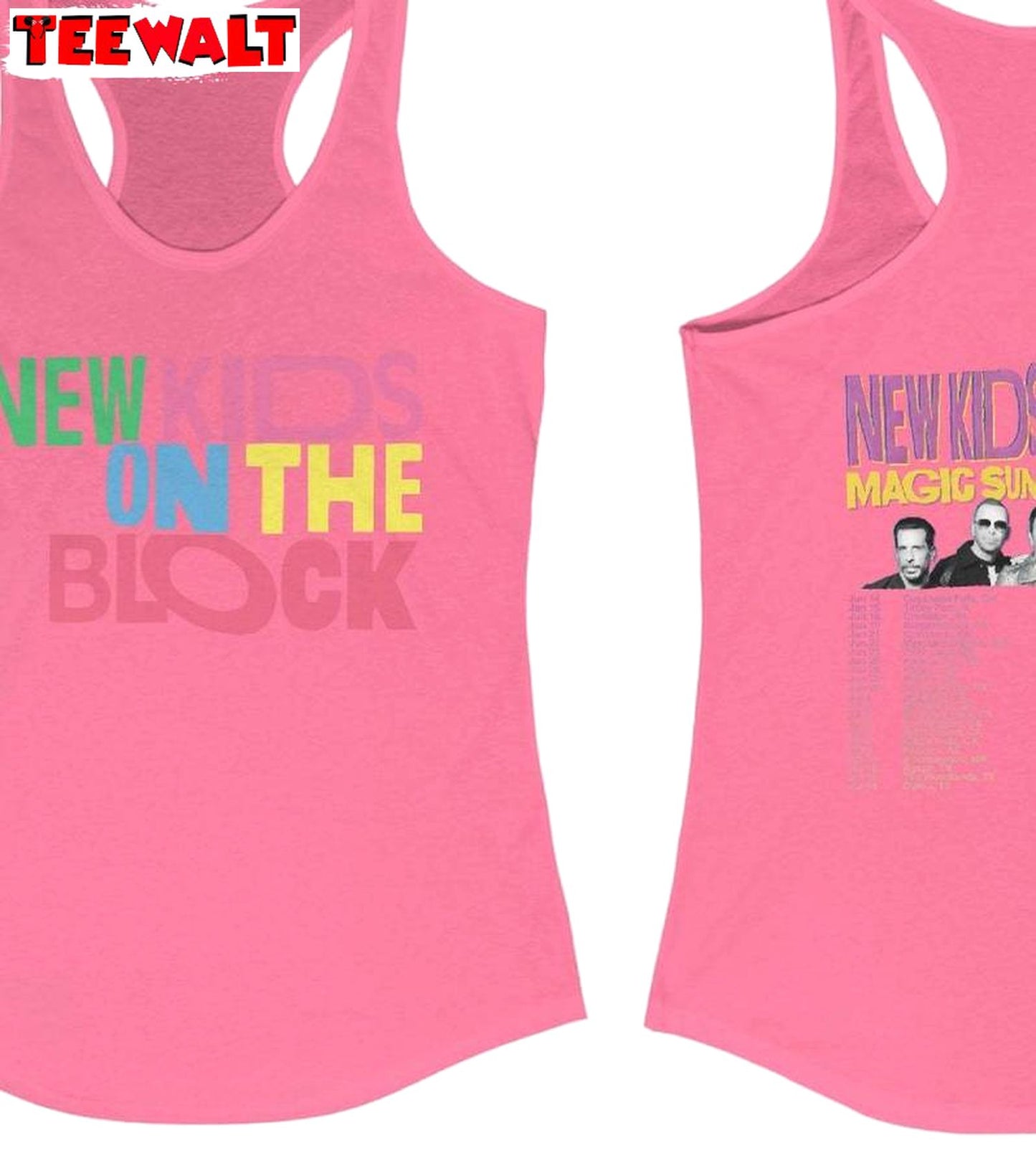 Nkotb Magic Summer 2024 Unisex Hoodie, New Rare New Kids On The Block Shirt Crewneck