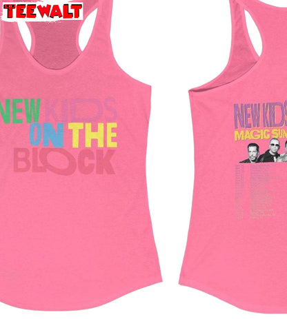 Nkotb Magic Summer 2024 Unisex Hoodie, New Rare New Kids On The Block Shirt Crewneck