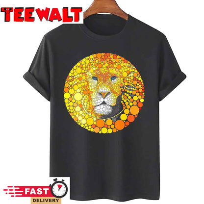 Polka Dot Lion International Dot Day Boys Kids Men T-Shirt